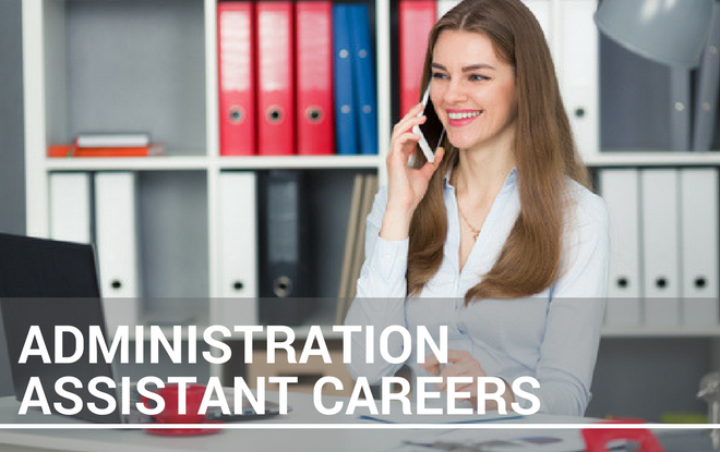 Get job administrative assistant
